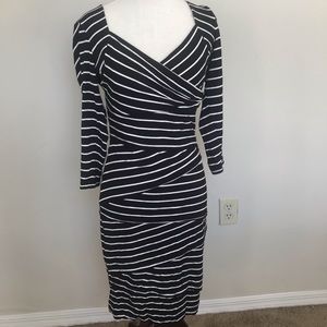 Striped Office Dress